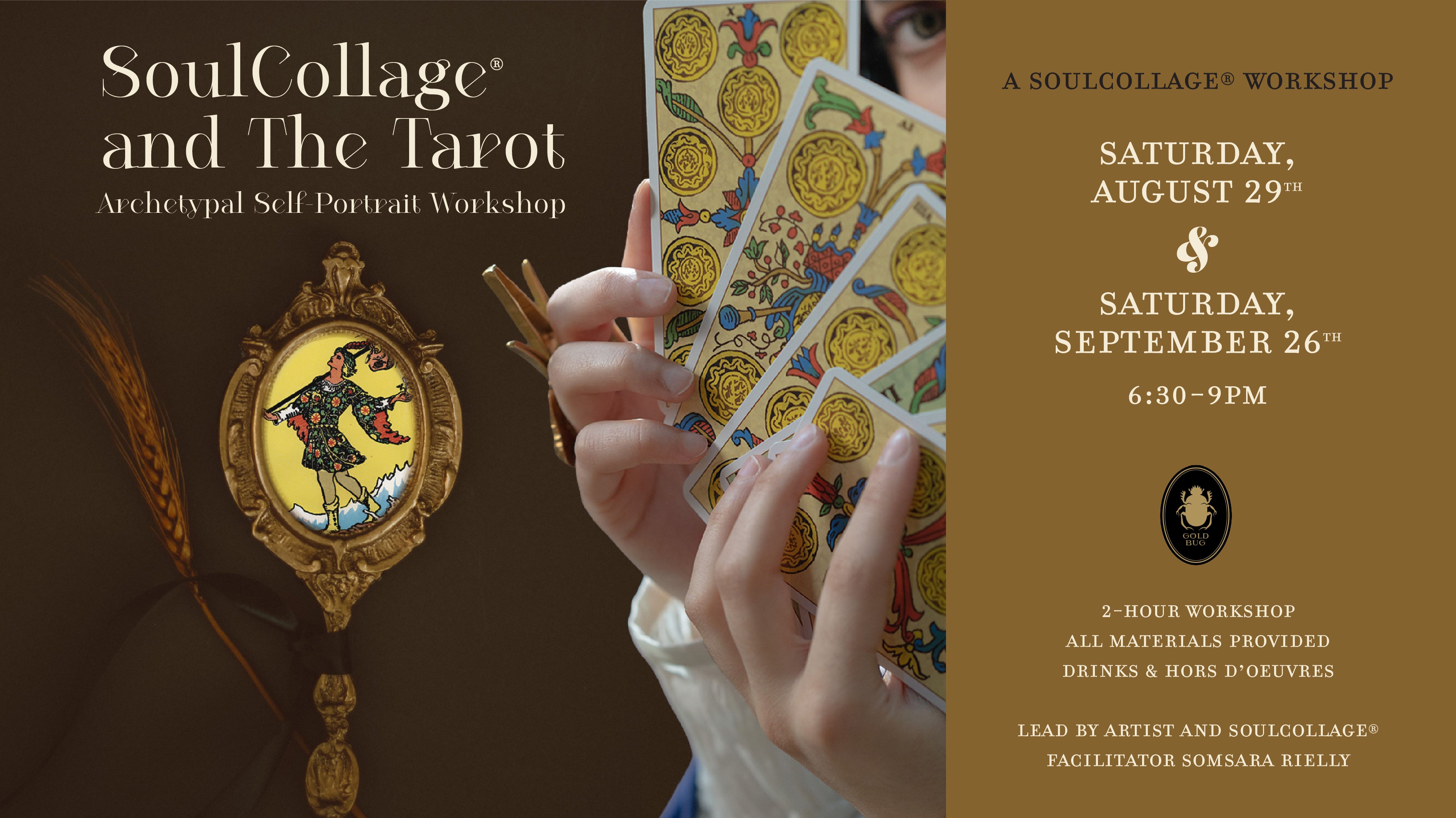 August 29th SoulCollage® & The Tarot: An Archetypal Self-Portrait Workshop
