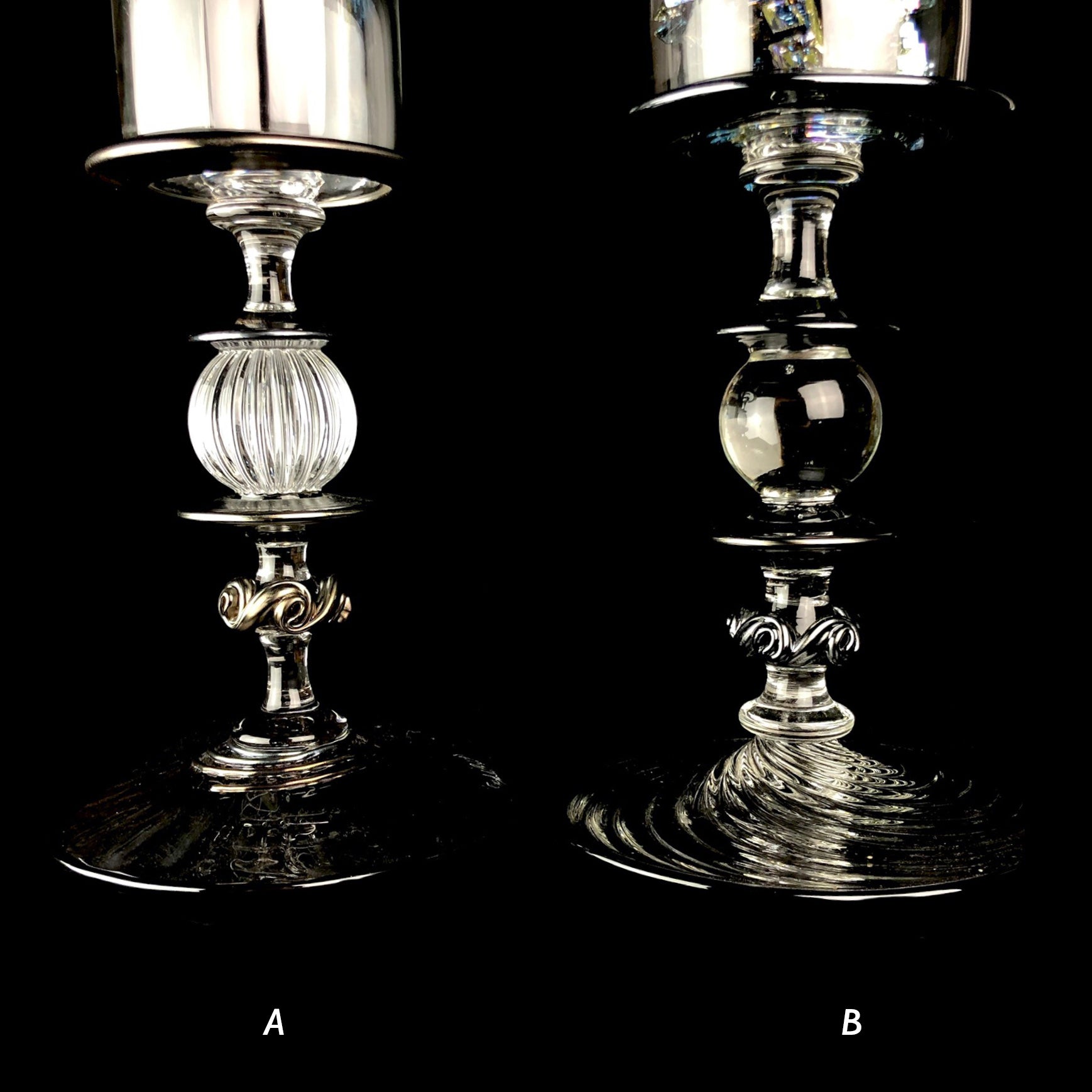 Detail of Large Reliquary bases