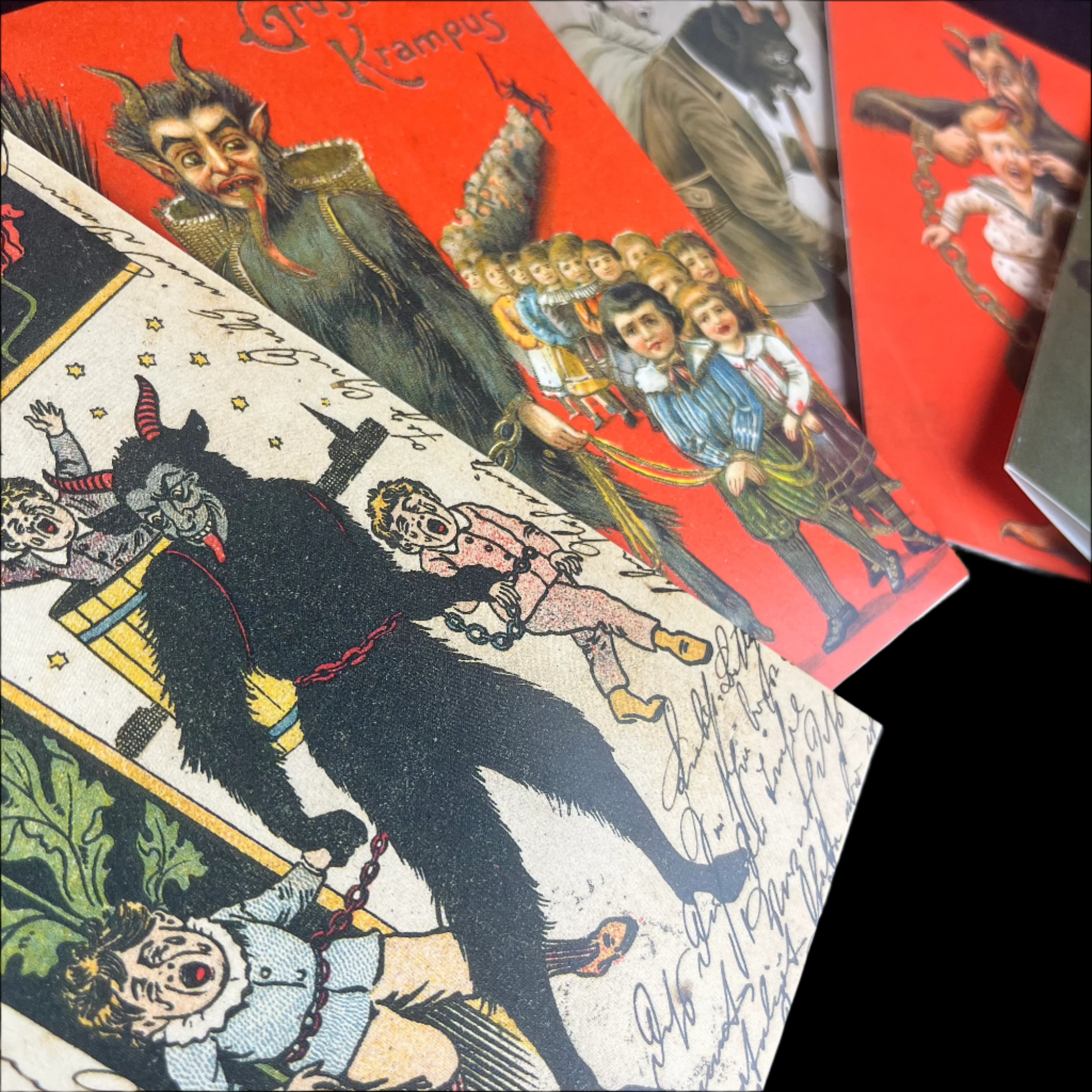 Krampus Greeting Card Set