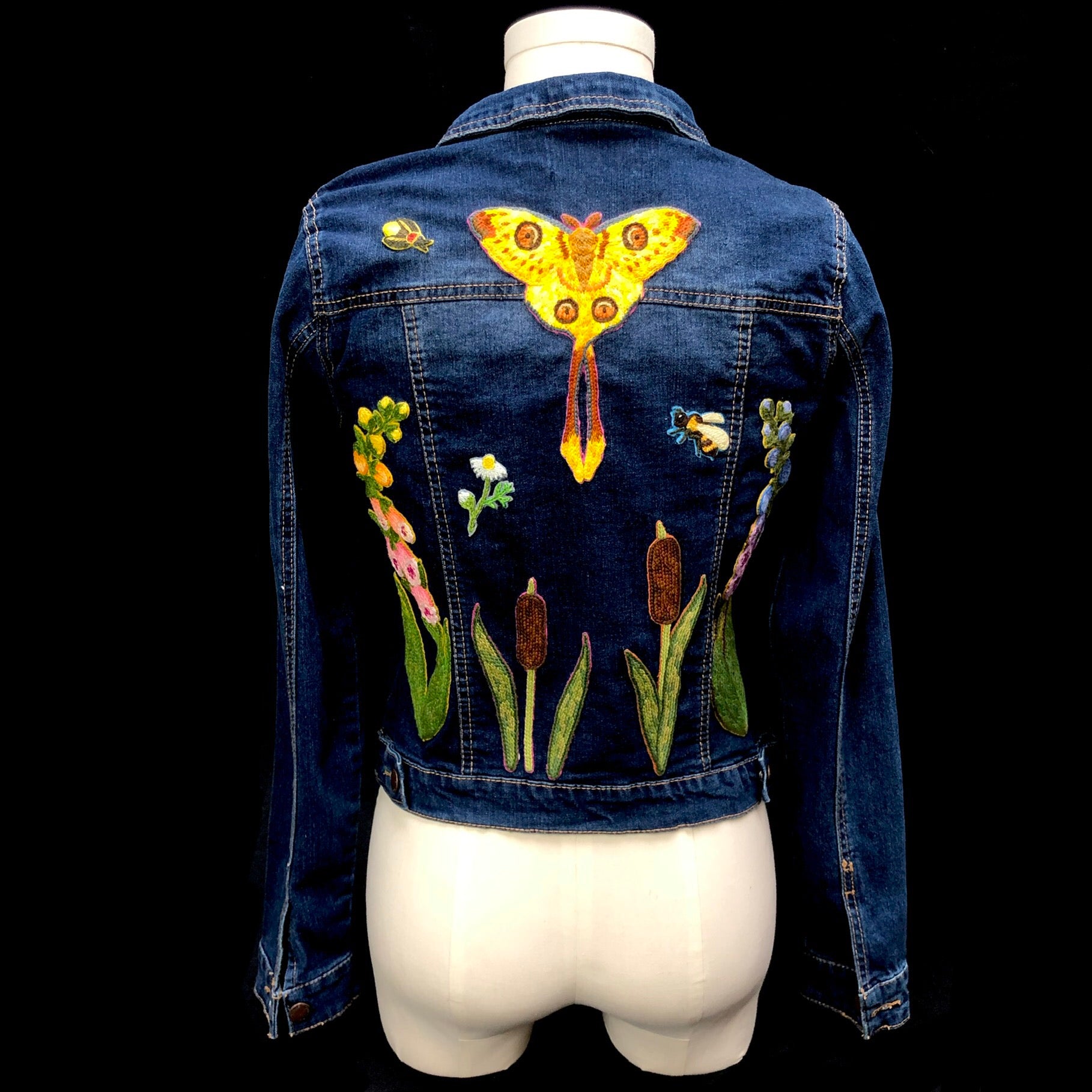 Back view of Comet Moth Jacket