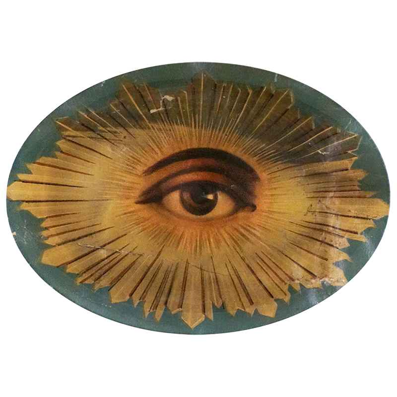 Front view of Masonic Eye Dish