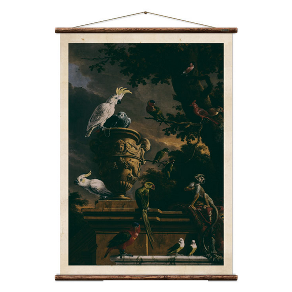 Full view of The Menagerie wall chart