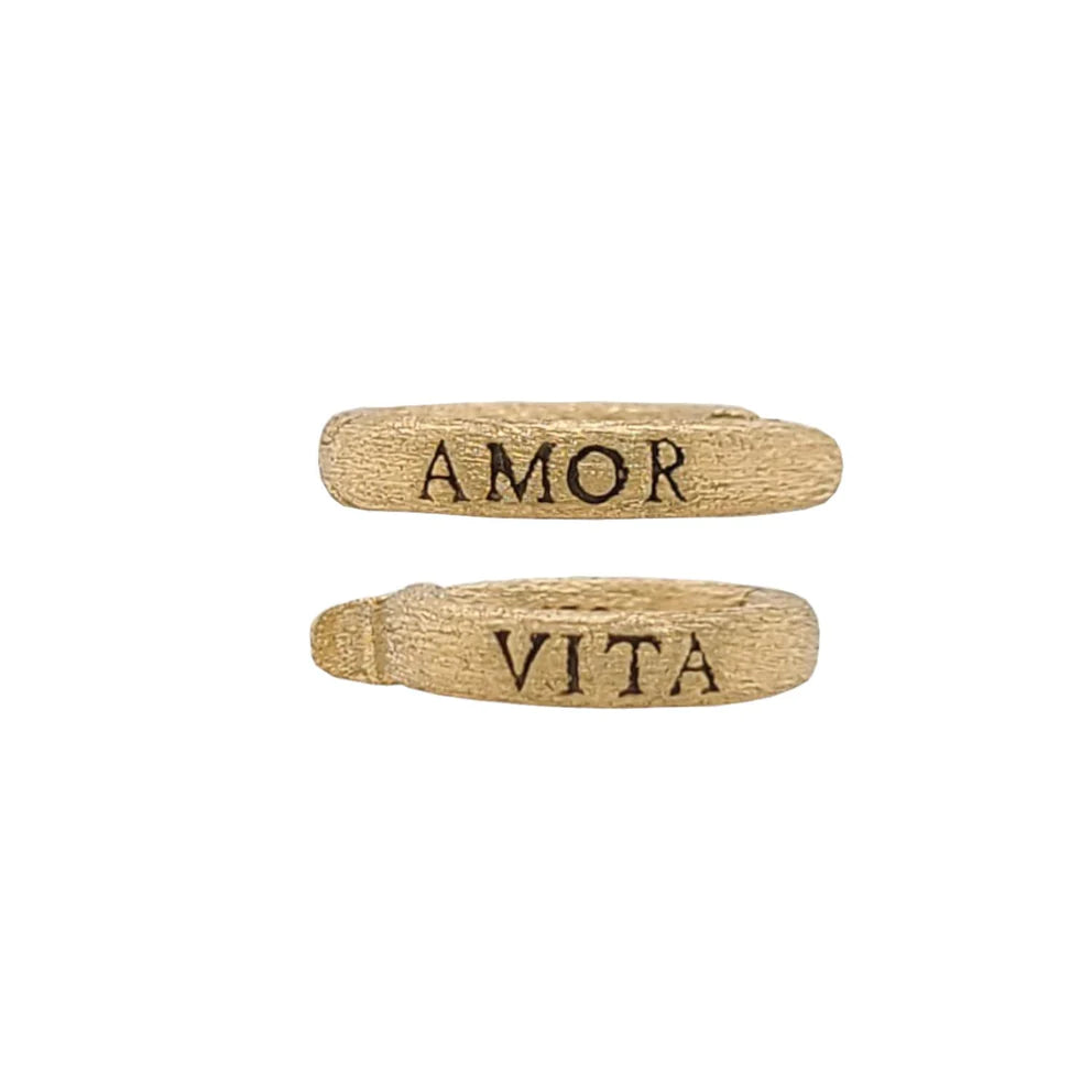 Solid Gold Charm Holder