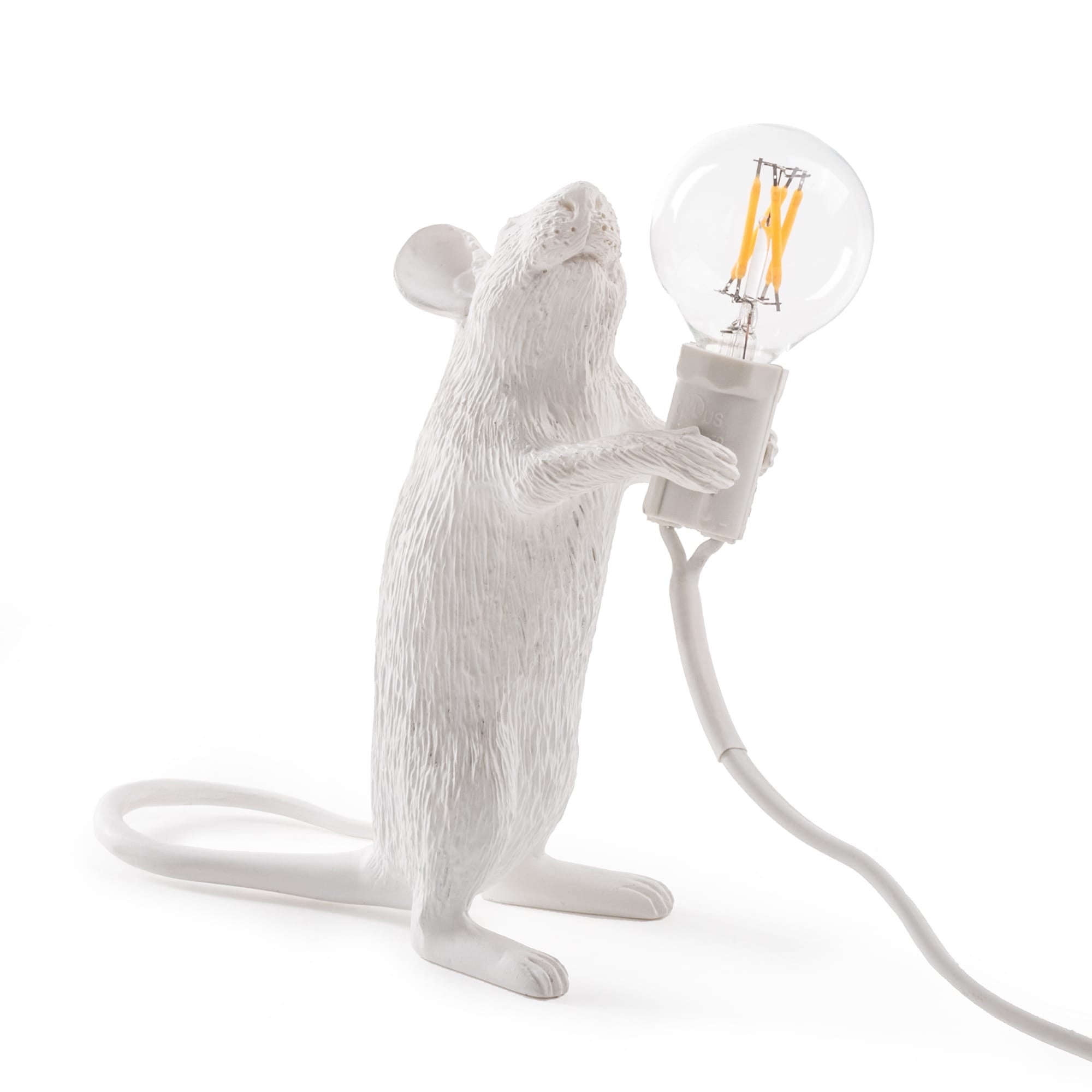 Front view of Standing Mouse Lamp