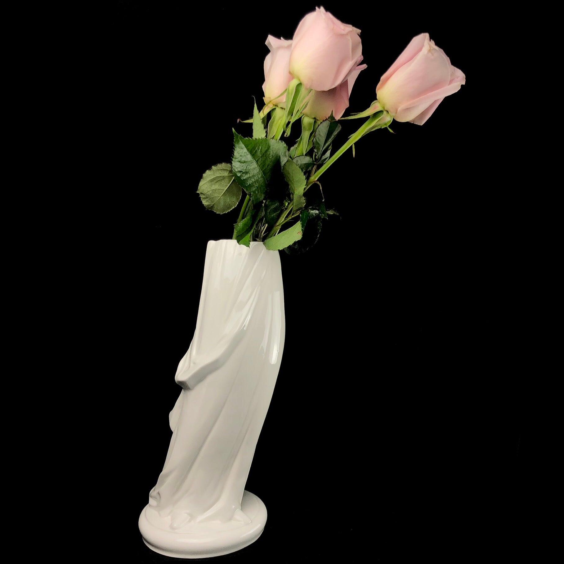 Porcelain Edwardian Dress Vase