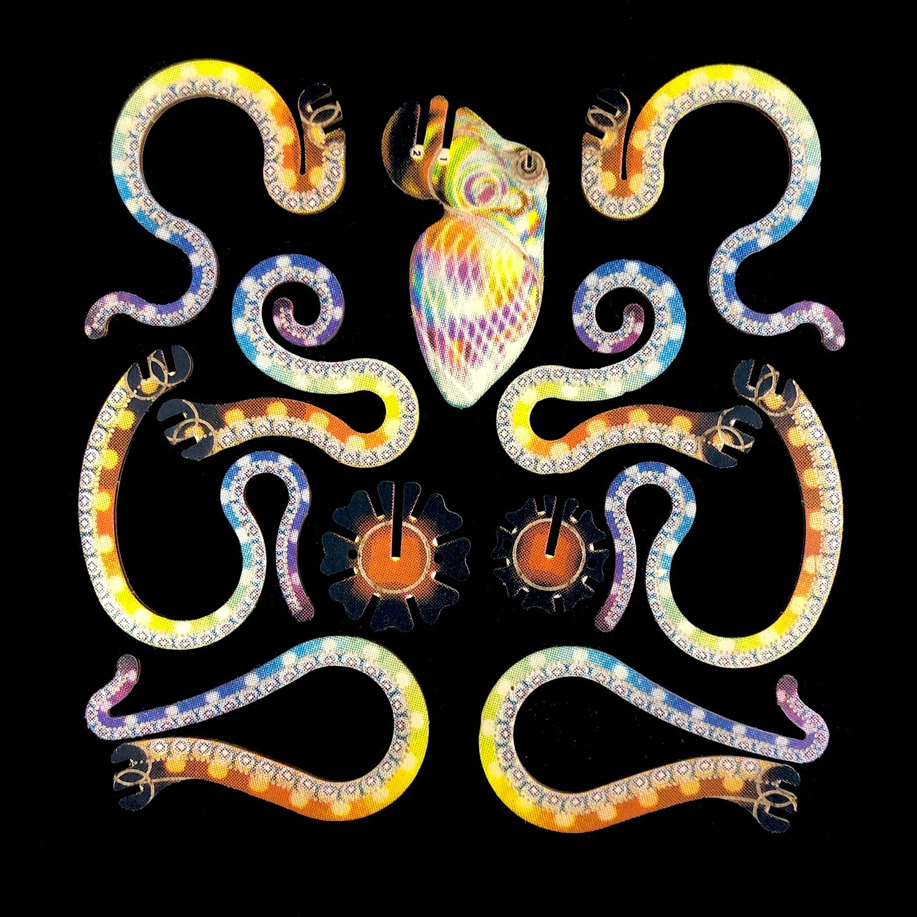 Rainbow Octopus Puzzle