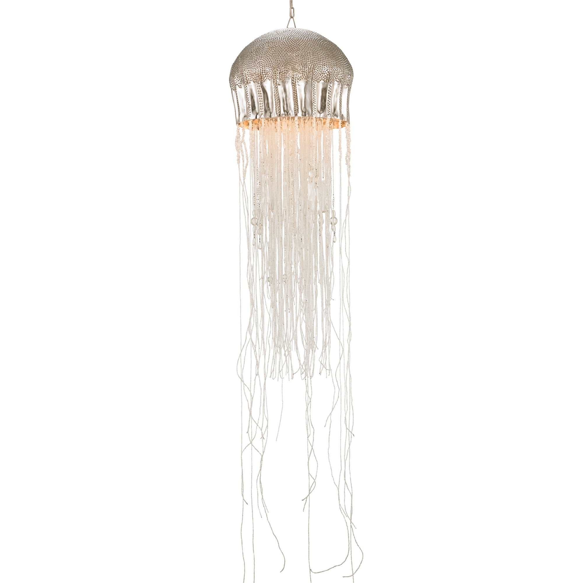 Front view of Large Medusa Pendant Light