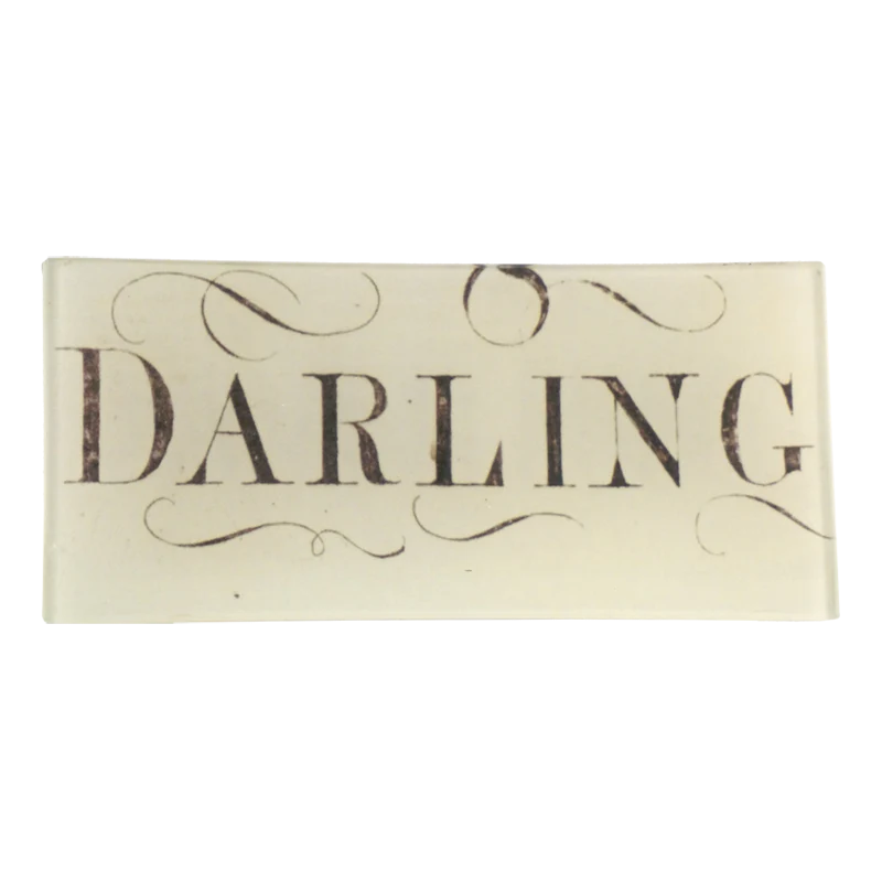 Front side of Darling Tray
