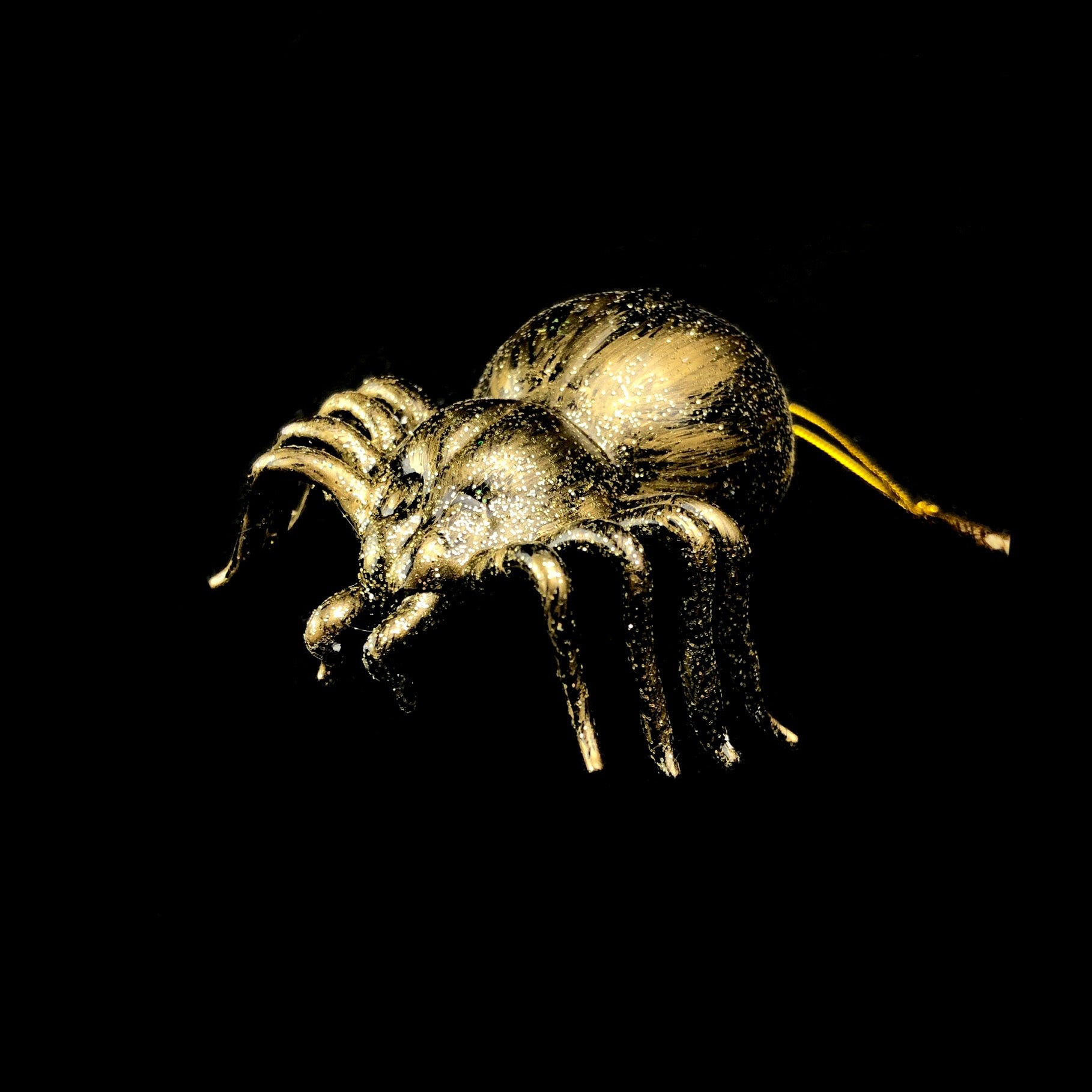 Side view of Spider Ornament