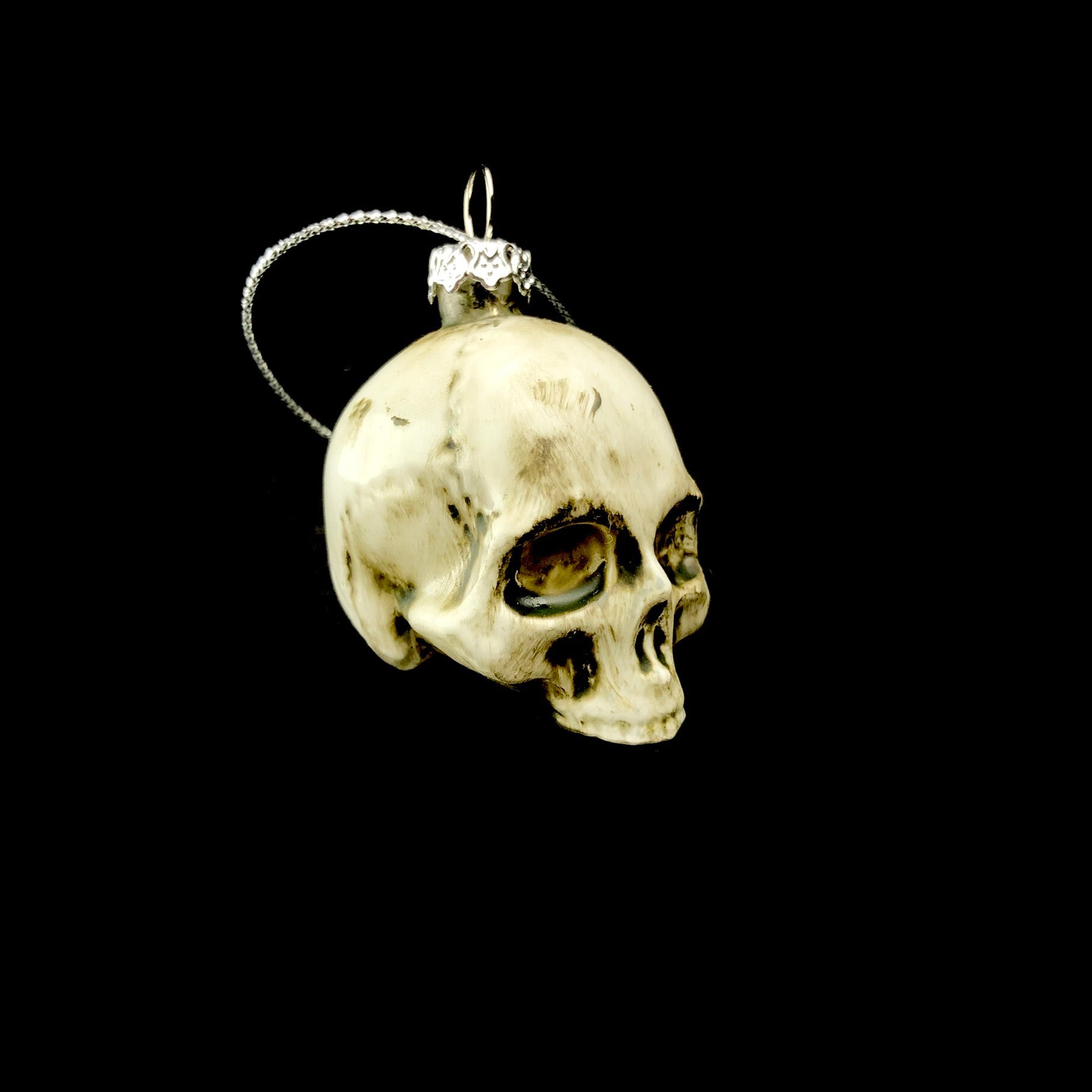 Right side of Skull Ornament