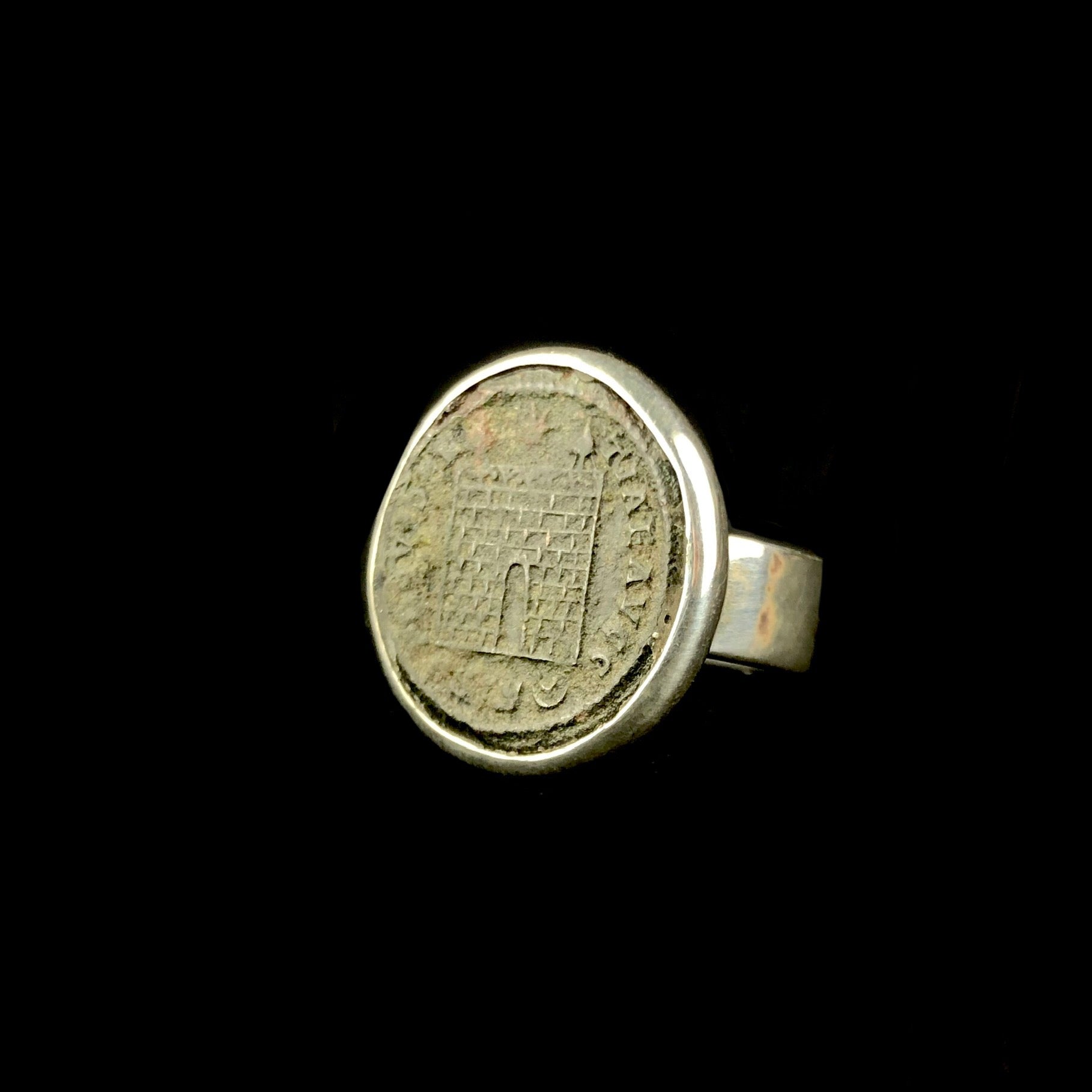 Side view of Constantine the Great Ring