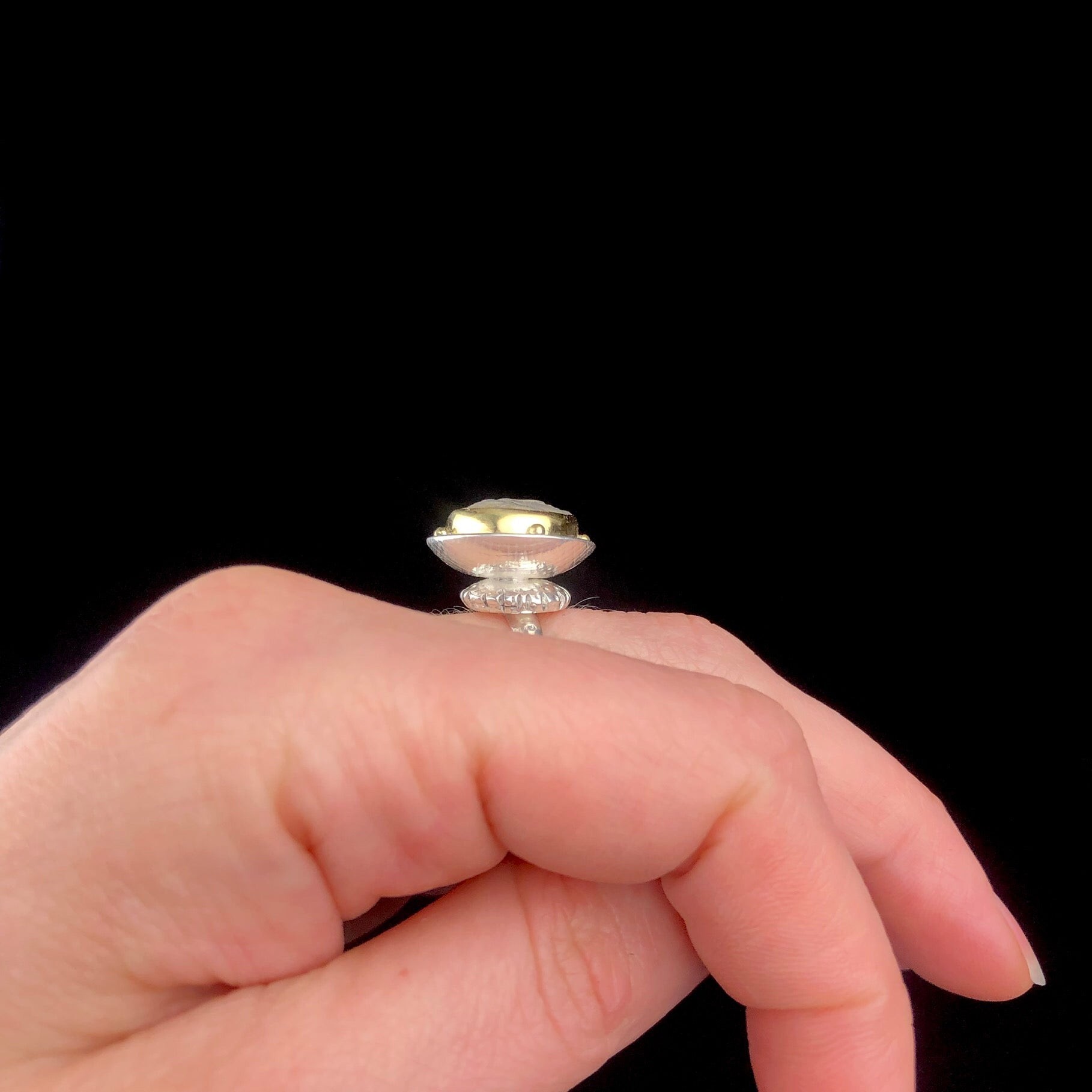 Ancient Greek Apollo Coin Ring