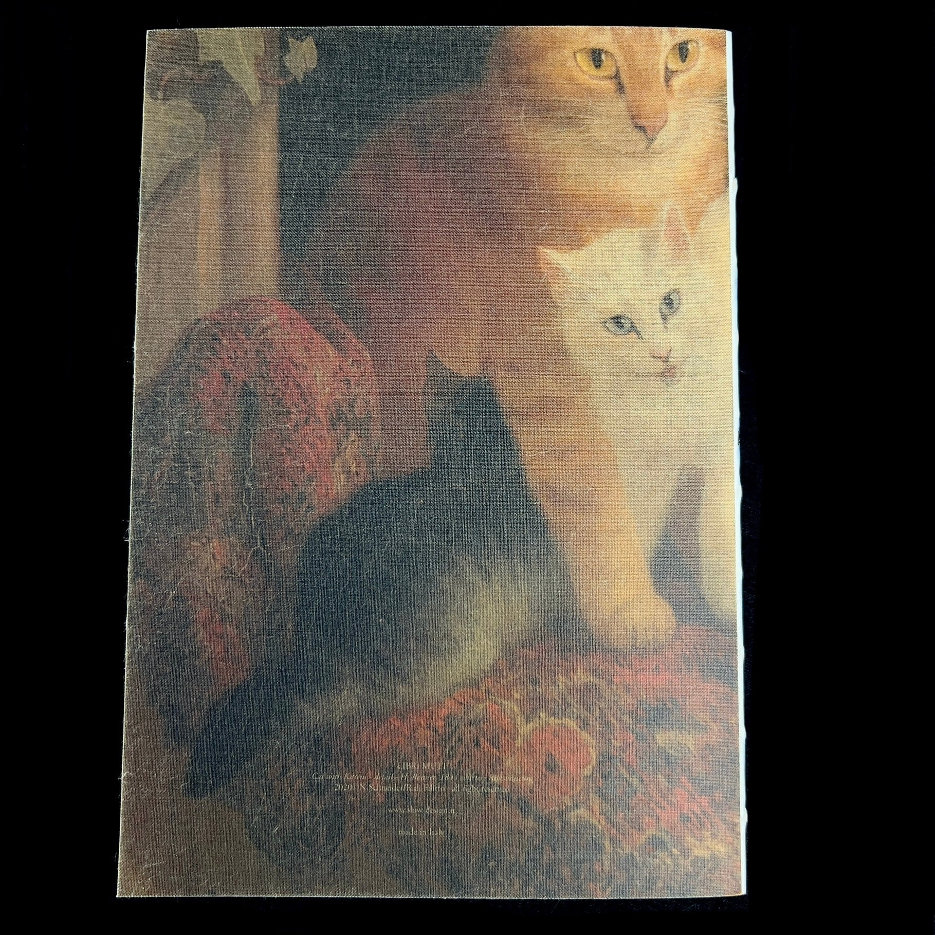 Back cover of Cat Journal