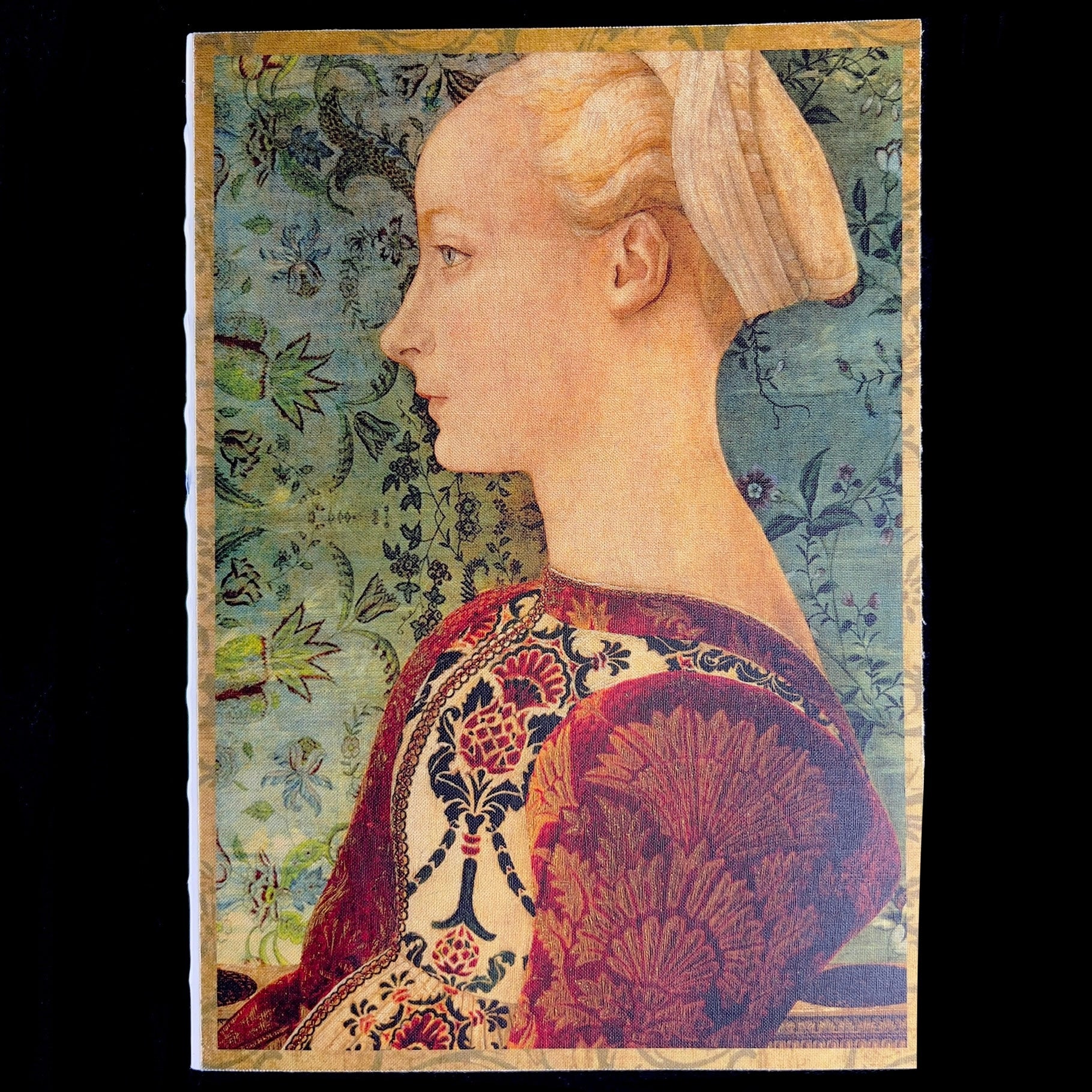 Front cover of Journal with Female Portrait