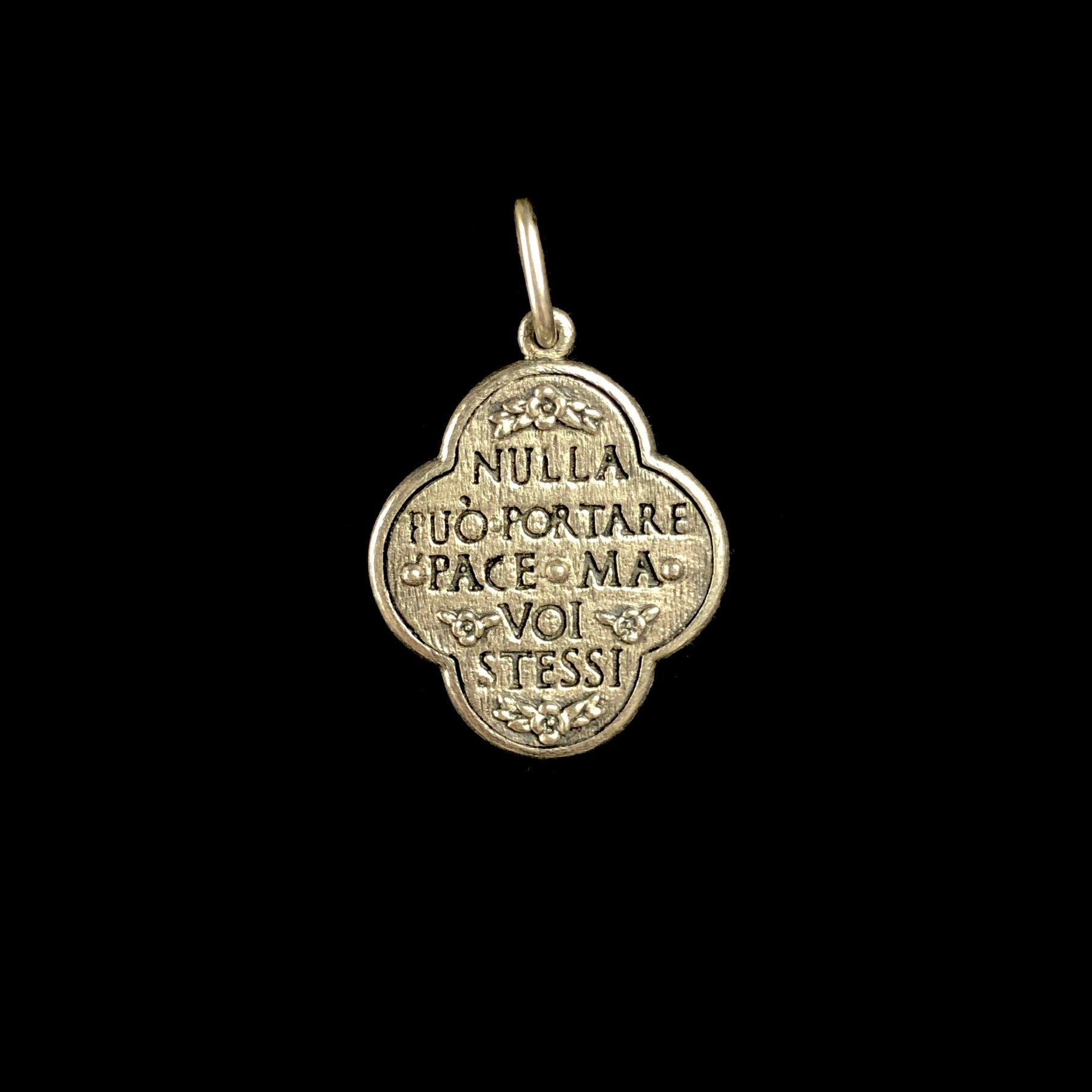 Waldo Emerson quote in back side of Lone Tree Charm
