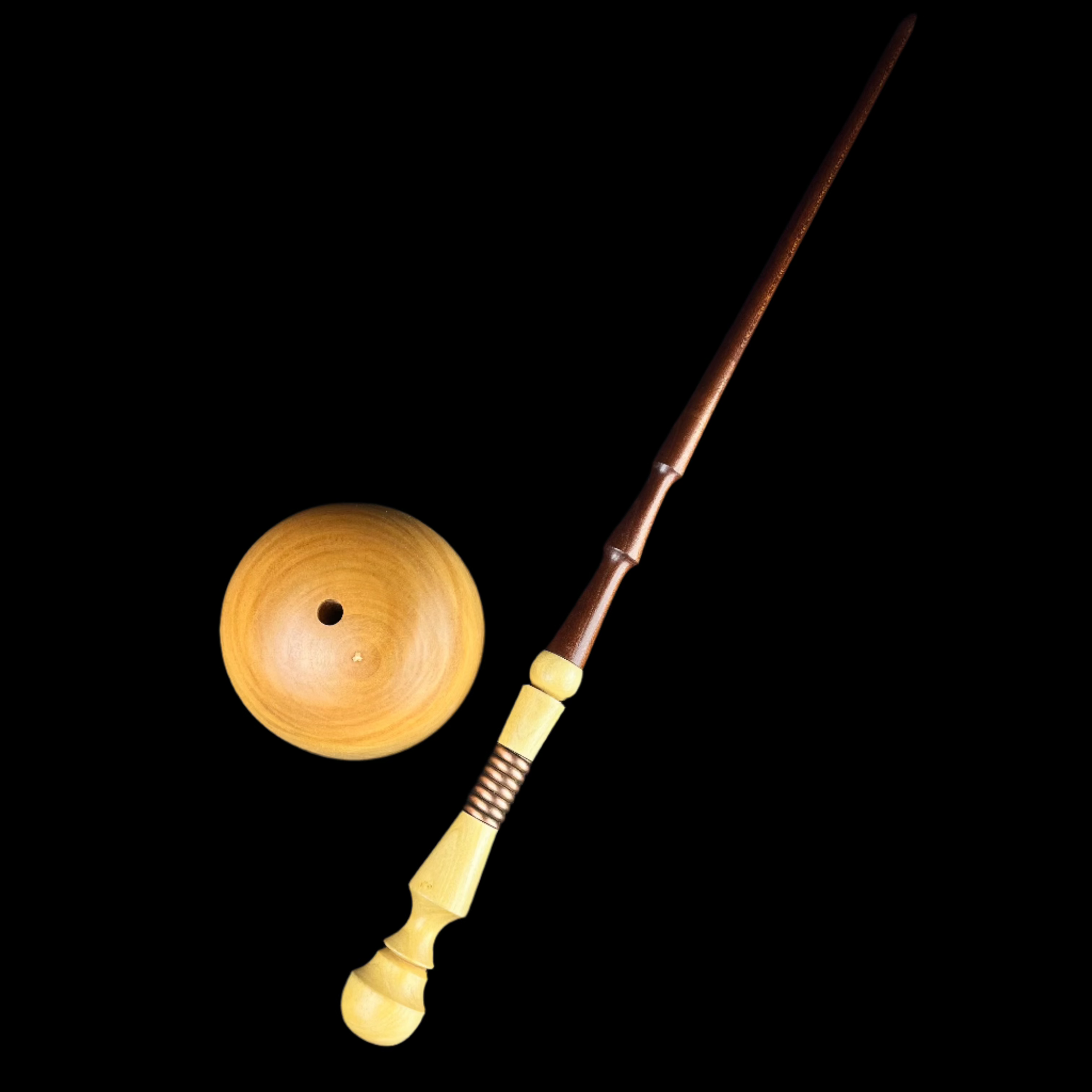 Base Wand Magic Wand with Circular Base