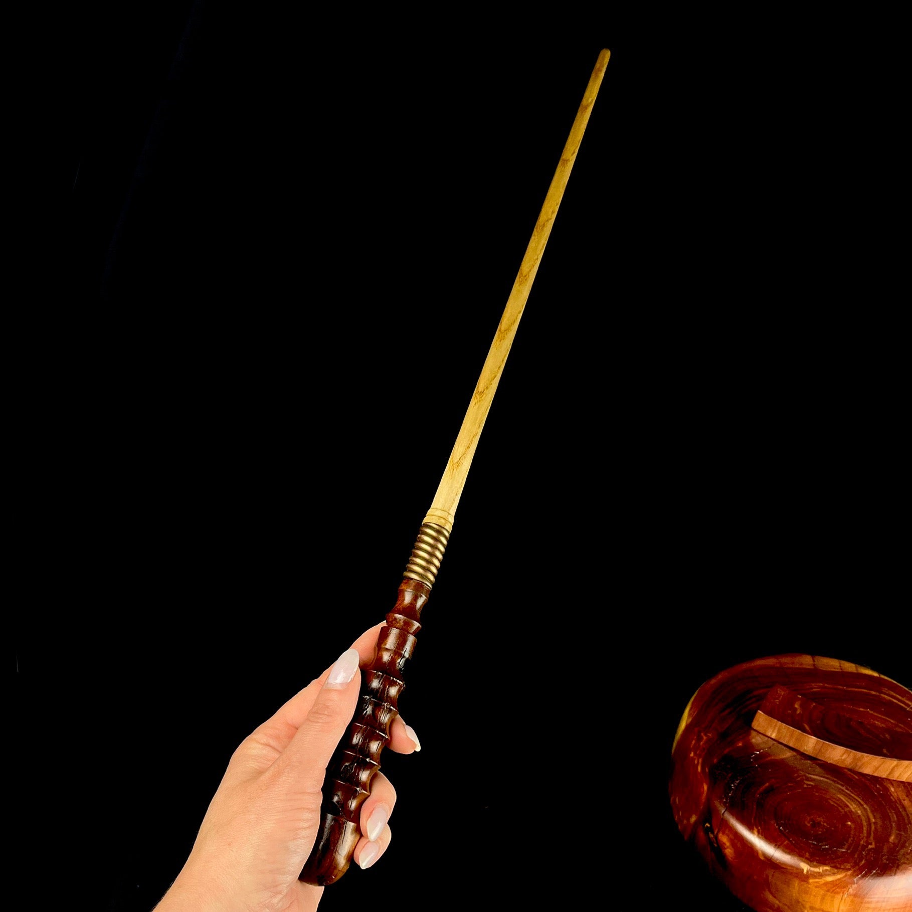 Magic Wand shown in hand