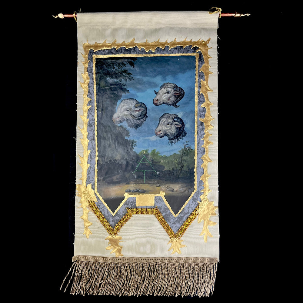 Three Rams Heads Flag