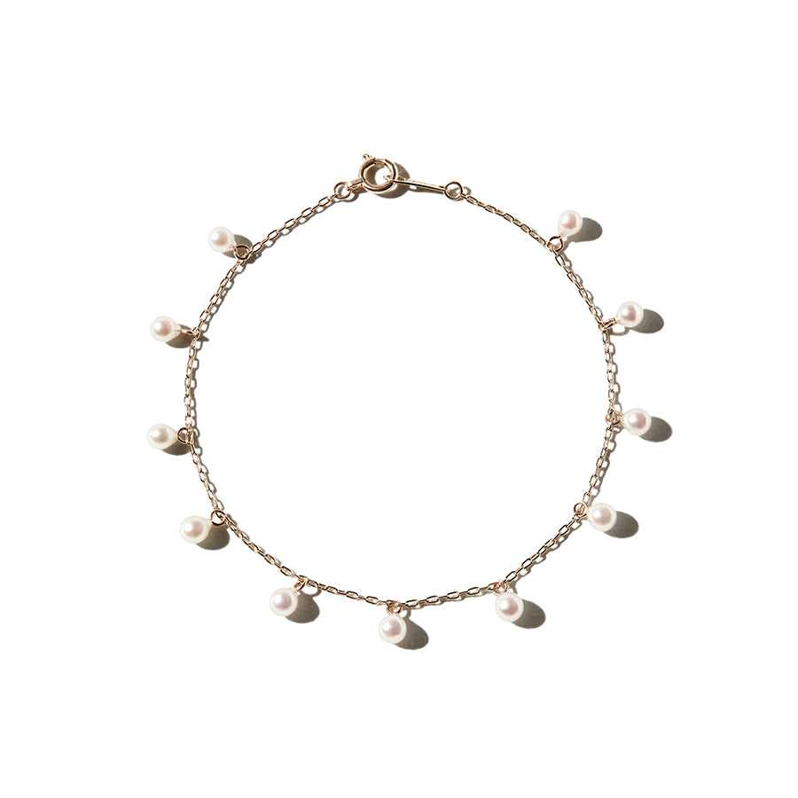 Multi Pearl Drop Bracelet