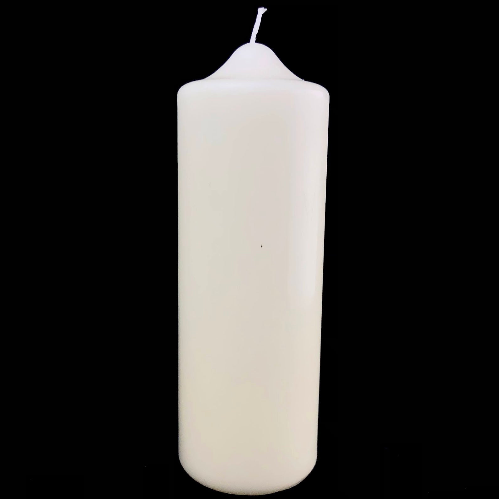 Back view of Wonders Candle no printing