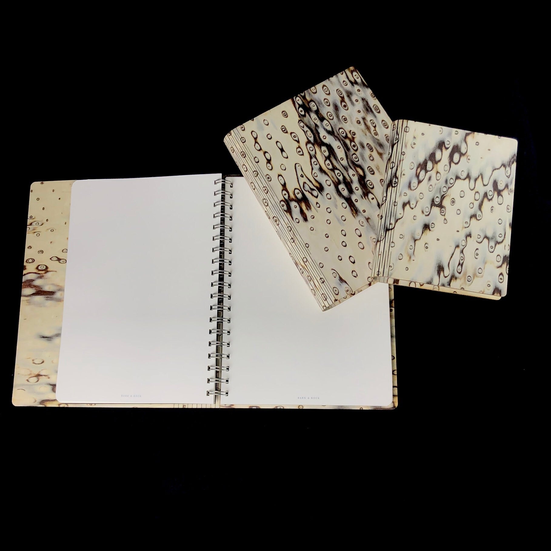 Wild Birch Burr Wood Journal- Small