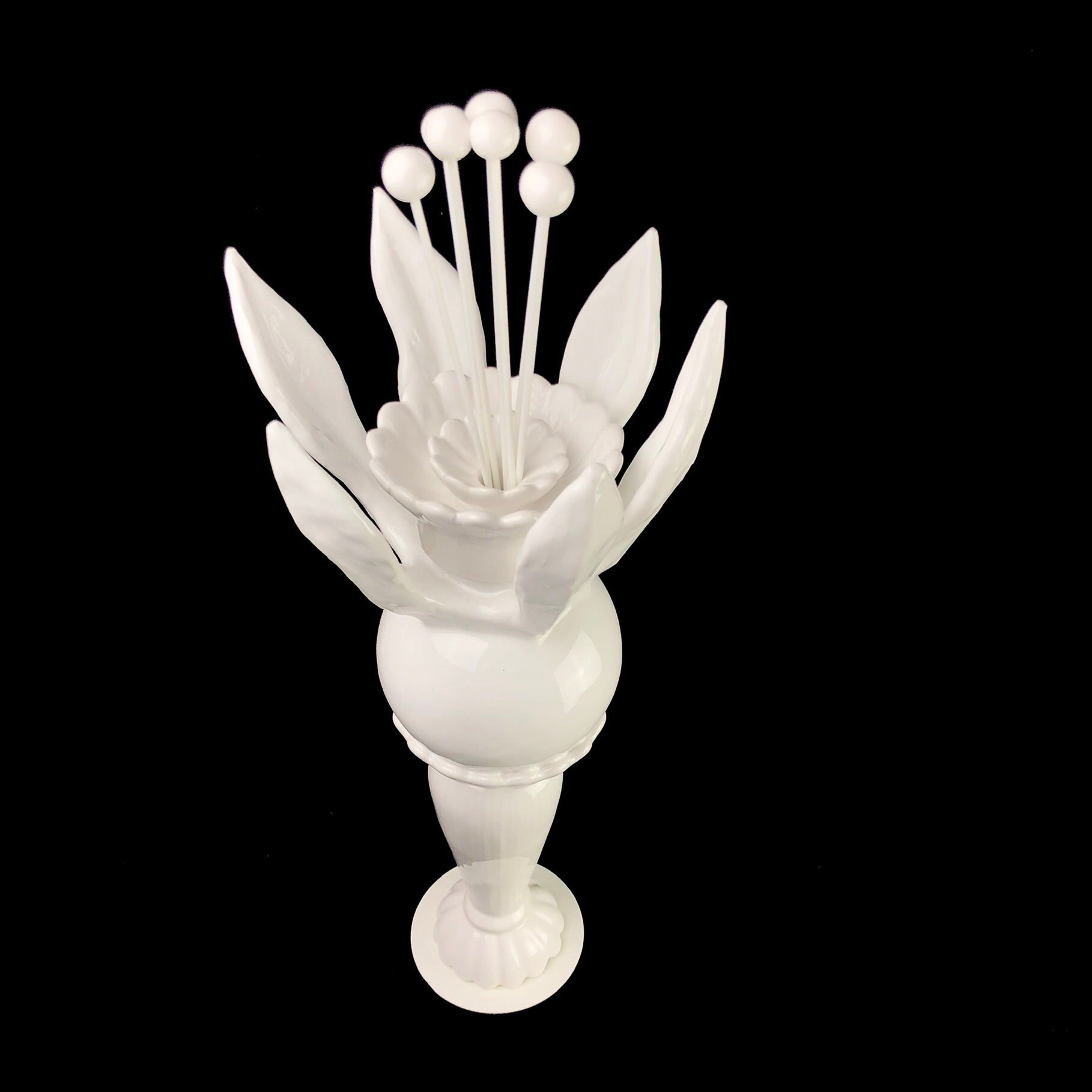 Top view of Ceramic Flower Oil Diffuser