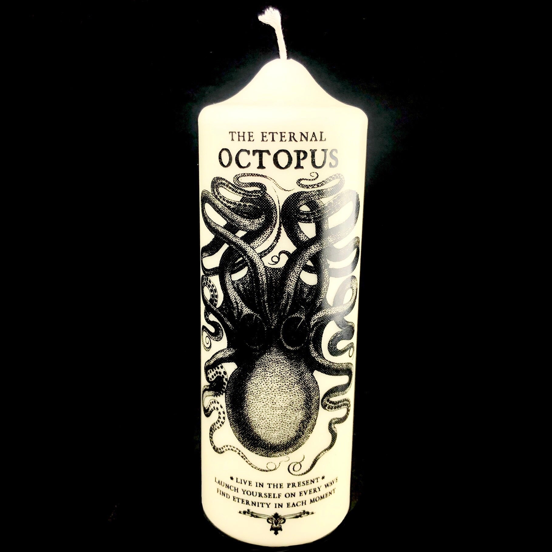 Eternal Octopus Candle