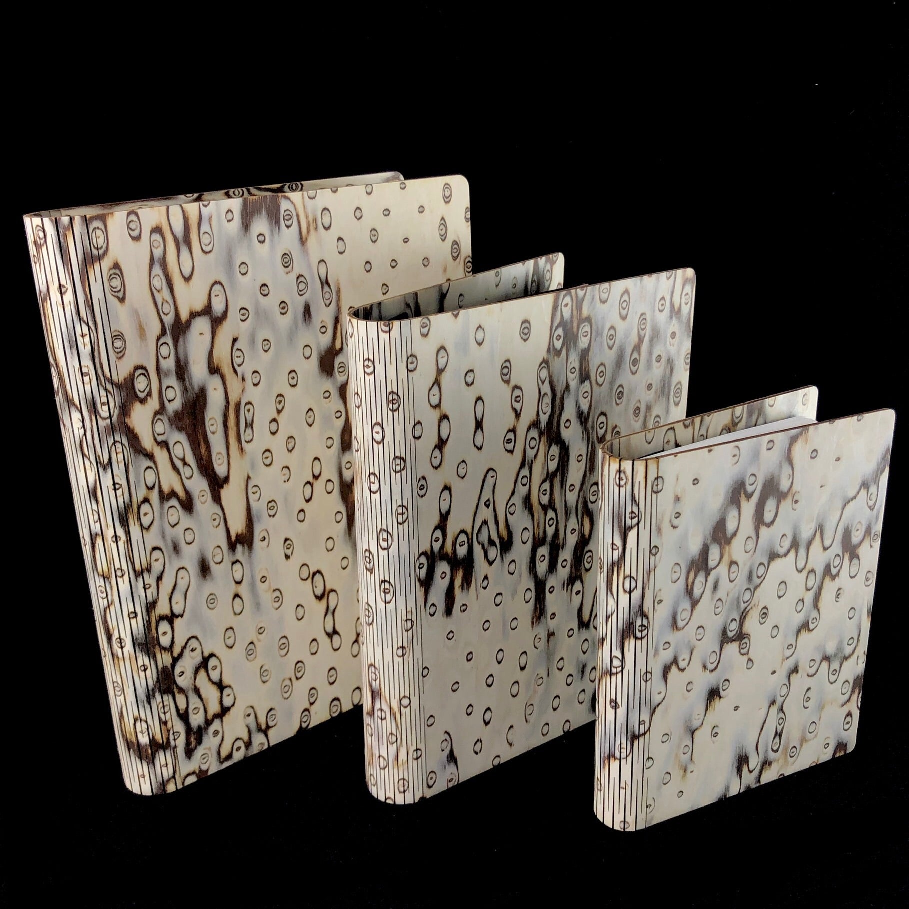Wild Birch Burr Wood Journal- Small