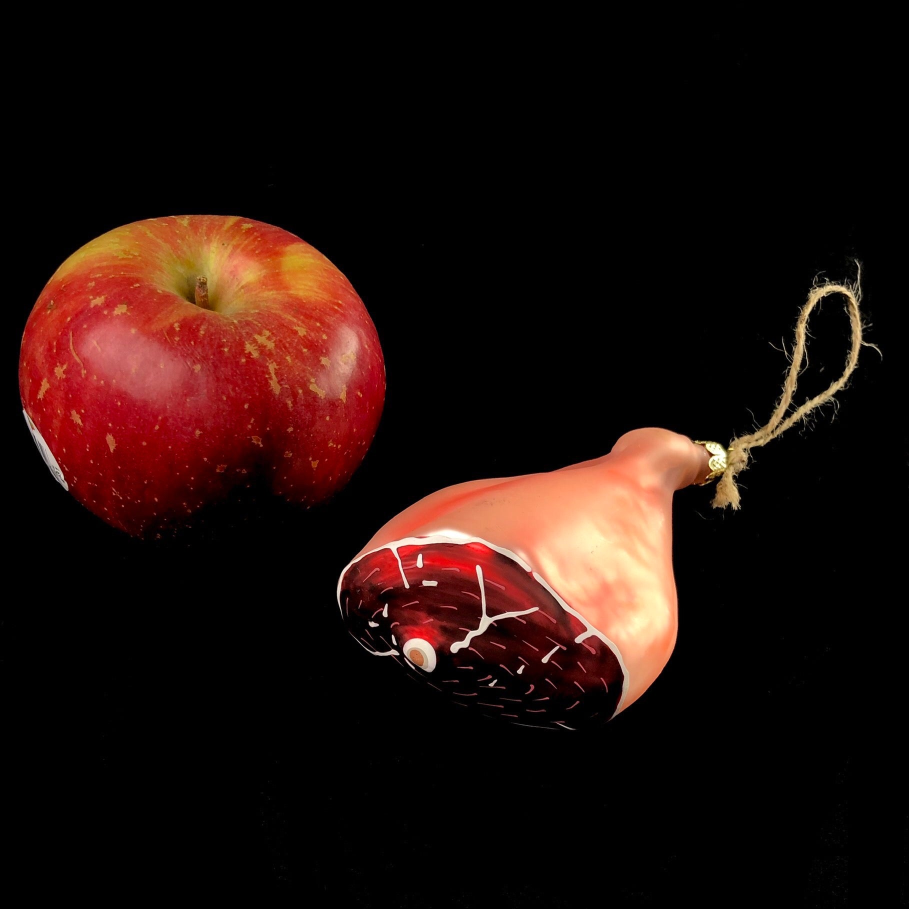 Ham Ornaments-set of 2