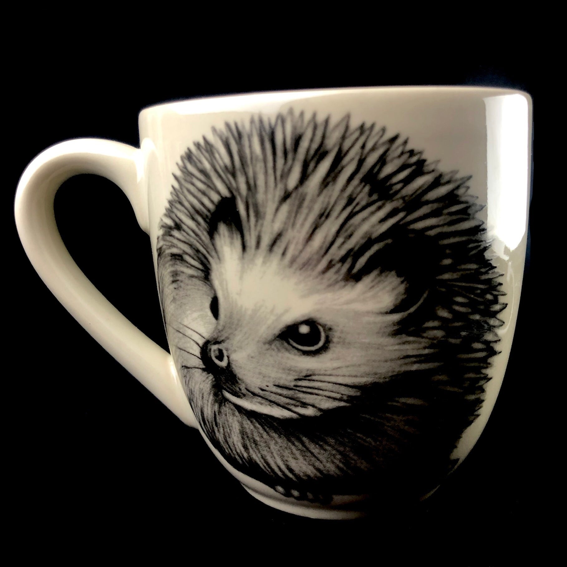 Front view of Hedgehog Mug