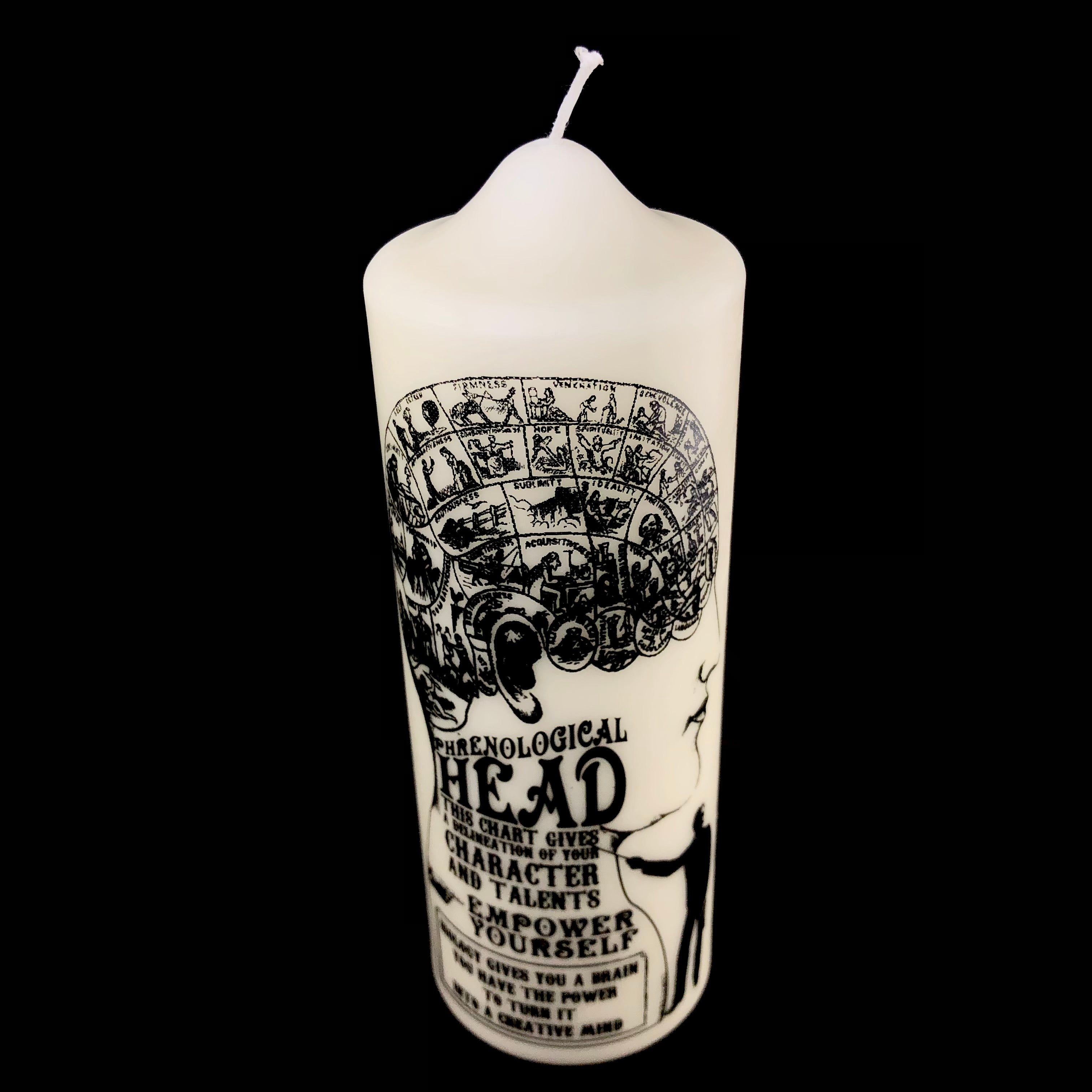 Phrenology Candle