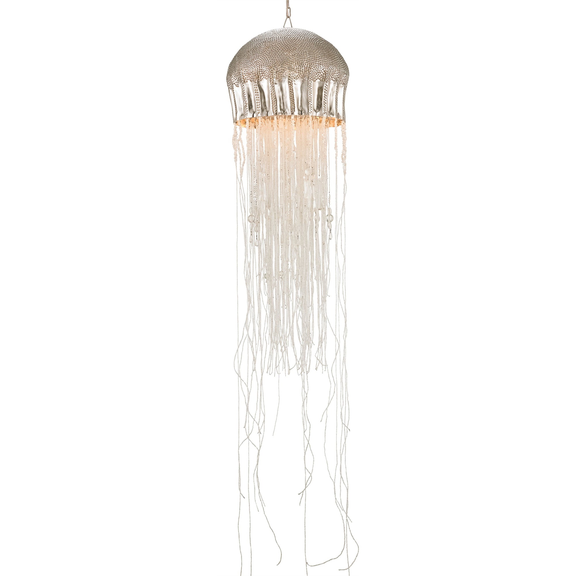 Front view of Large Medusa Pendant Light 